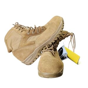 Belleville C312ST Steel Toe Tactical Boots Mens 13R Coyote Brown EH Vibram Sole
